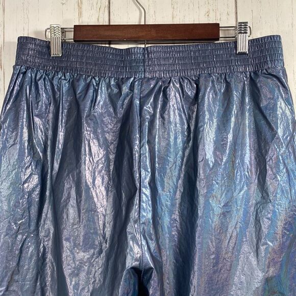Victorias Secret VSX Sport Cargo Shine Jogger Track Pants Teal Blue - Picture 10 of 16